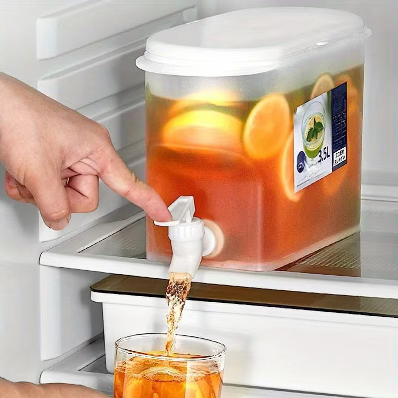 Καλωσιάς Νερού 3L με Κράνο – Ψυγείο Pitcher για Ψυγείο Ροφήματα και Λεμονάδα